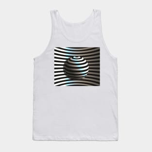 Sphere illusion Tank Top